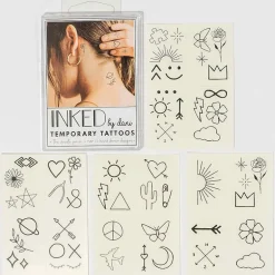 Inked By Dani Doodle Temporary Tattoo Pack