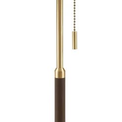 INK+IVY Bromley Two Tone Pull-Chain Metal Table Lamp