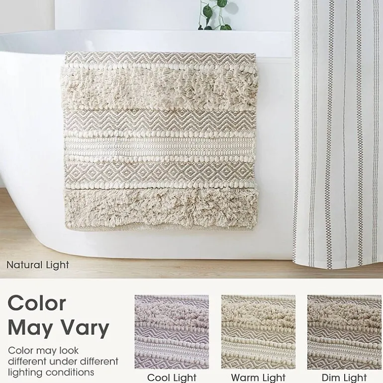INK+IVY Imani Bath Rug