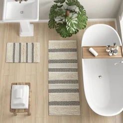 INK+IVY Imani Bath Rug