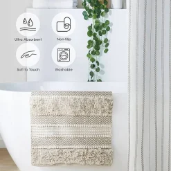 INK+IVY Imani Bath Rug