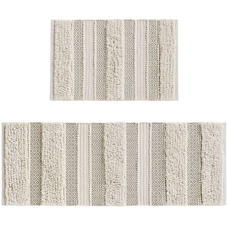INK+IVY Imani Bath Rug