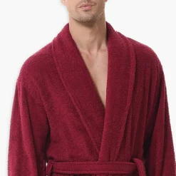 INK+IVY Mens Tall Long Sleeve Knee Length Robe