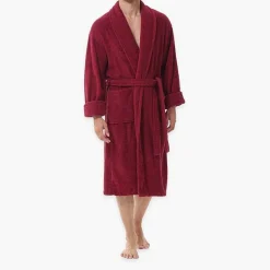 INK+IVY Mens Tall Long Sleeve Knee Length Robe