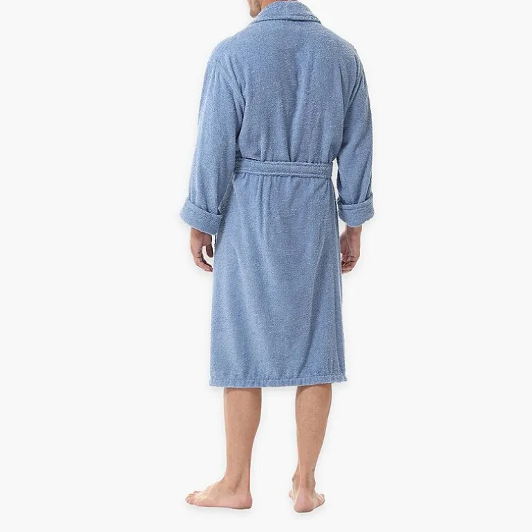 INK+IVY Mens Tall Long Sleeve Knee Length Robe