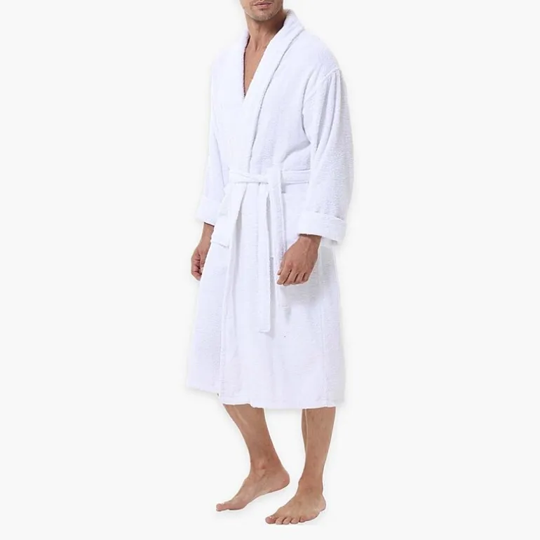 INK+IVY Mens Tall Long Sleeve Knee Length Robe