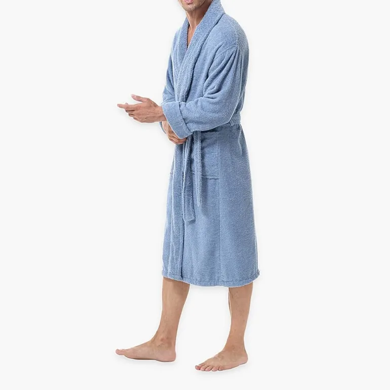 INK+IVY Mens Tall Long Sleeve Knee Length Robe