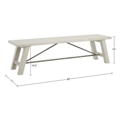INK+IVY Sonoma Kitchen Collection Bench