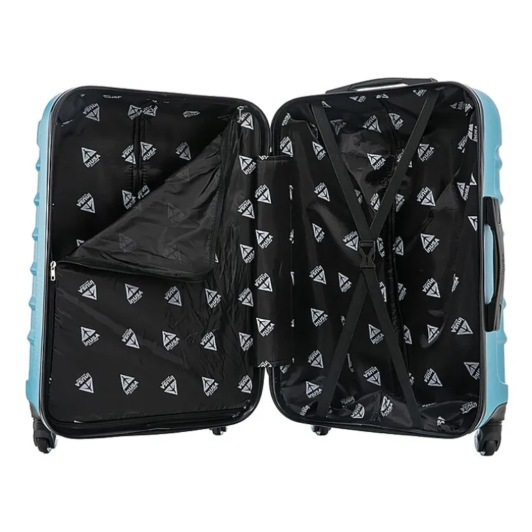InUSA Endurance 24 Inch Hardside Lightweight Checked Spinner Luggage