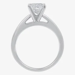 I Said Yes (G / Si1-Si2) Womens 1 1/4 CT. T.W. Lab Grown White Diamond Sterling Silver Solitaire Bridal Set
