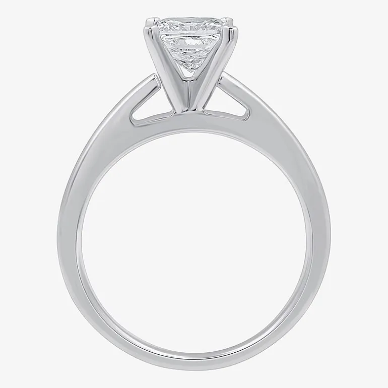 I Said Yes (G / Si1-Si2) Womens 1 1/4 CT. T.W. Lab Grown White Diamond Sterling Silver Solitaire Bridal Set