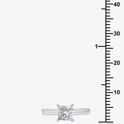 I Said Yes (G / Si1-Si2) Womens 1 1/4 CT. T.W. Lab Grown White Diamond Sterling Silver Solitaire Bridal Set