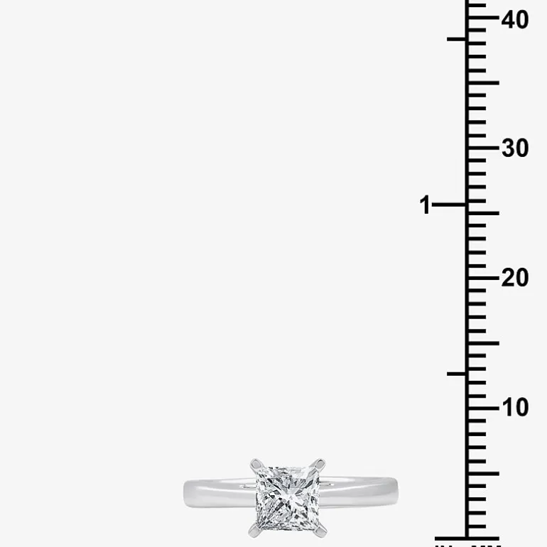 I Said Yes (G / Si1-Si2) Womens 1 1/4 CT. T.W. Lab Grown White Diamond Sterling Silver Solitaire Bridal Set