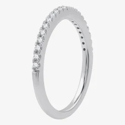 I Said Yes (G / Si1-Si2) Womens 1 1/4 CT. T.W. Lab Grown White Diamond Sterling Silver Oval Side Stone Solitaire Bridal Set