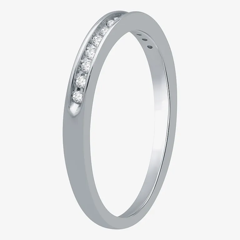 I Said Yes (H-I / I1) Womens 3/8 CT. T.W. Lab Grown White Diamond Sterling Silver Pear Side Stone Halo Bridal Set