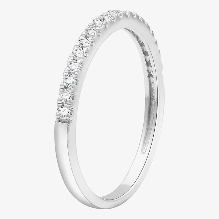 I Said Yes (H-I/I1) Womens 1 1/4 CT. T.W. Lab Grown White Diamond Sterling Silver Wedding Engagement Ring