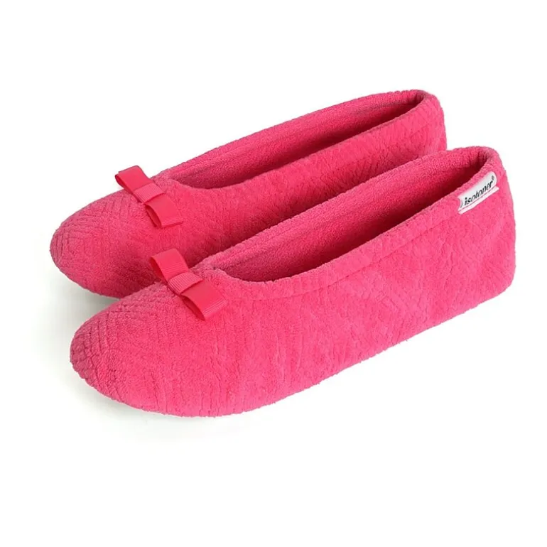 Isotoner Gemma Womens Ballerina Slippers