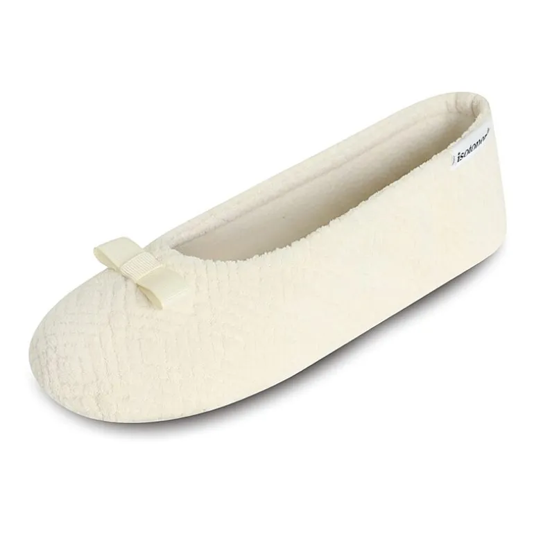 Isotoner Gemma Womens Ballerina Slippers