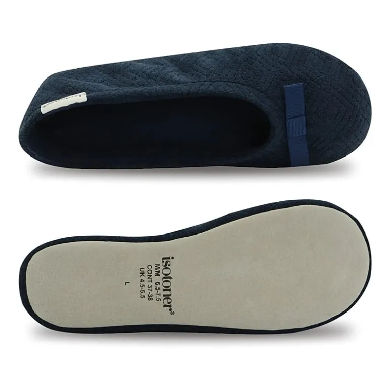 Isotoner Gemma Womens Ballerina Slippers