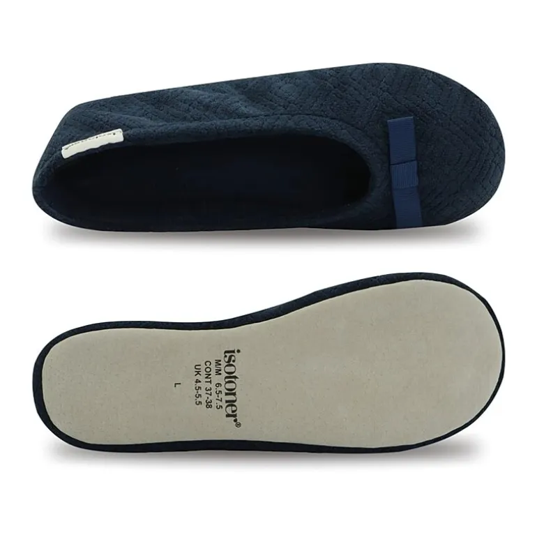 Isotoner Gemma Womens Ballerina Slippers