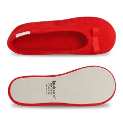 Isotoner Gemma Womens Ballerina Slippers
