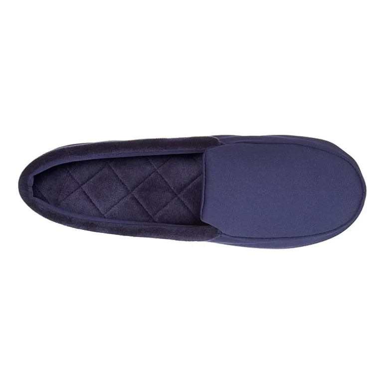 Isotoner Ivy Spandex Velour Womens Moccasin Slippers