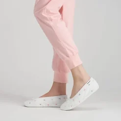 Isotoner Microterry Womens Ballerina Slippers