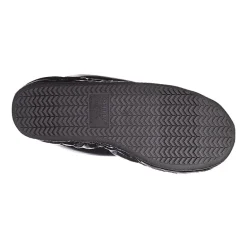 Isotoner Mikaela Nylon Puffer Womens Memory Foam Bootie Slippers