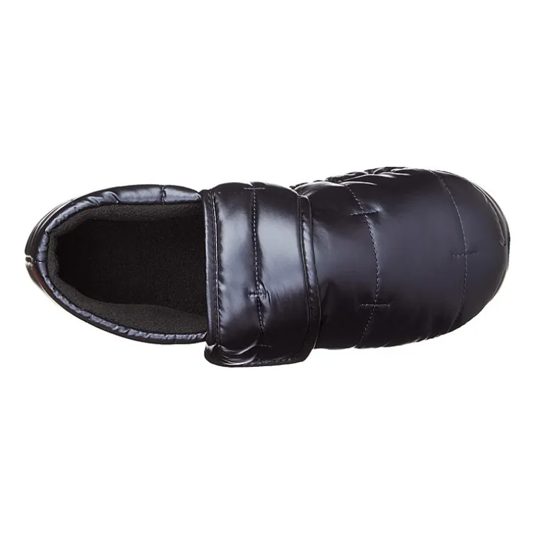 Isotoner Mikaela Nylon Puffer Closedback Womens Memory Foam Slip-On Slippers
