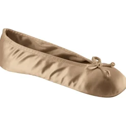 Isotoner® Satin Ballerina Slippers