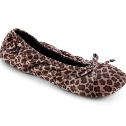 Isotoner® Satin Ballerina Slippers