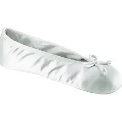 Isotoner® Satin Ballerina Slippers