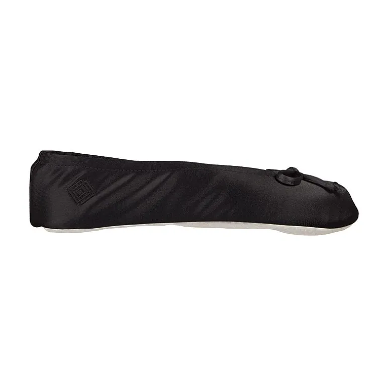 Isotoner Satin Womens Ballerina Slippers