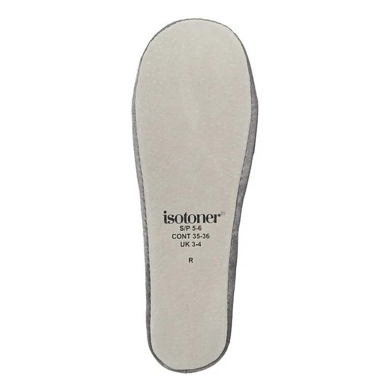 Isotoner Satin Womens Ballerina Slippers