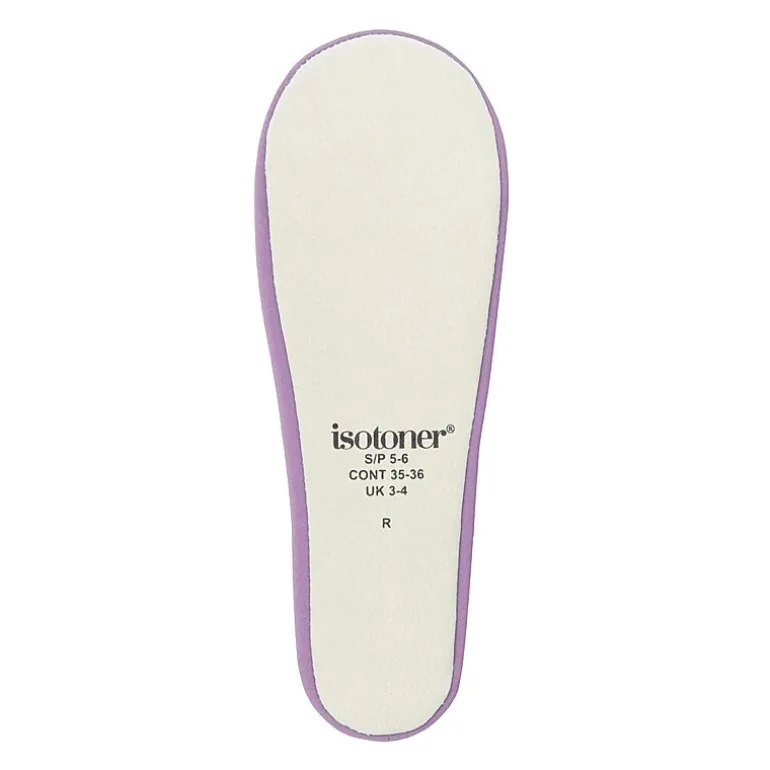 Isotoner Spandex Womens Ballerina Slippers