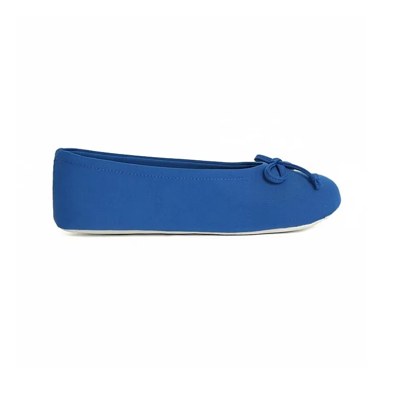 Isotoner Spandex Womens Ballerina Slippers
