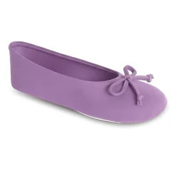 Isotoner Spandex Womens Ballerina Slippers