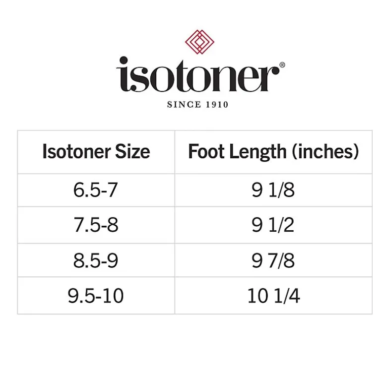 Isotoner Spandex Womens Ballerina Slippers