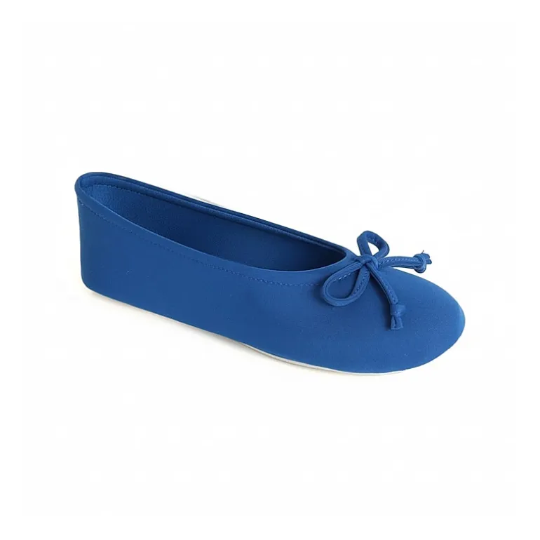 Isotoner Spandex Womens Ballerina Slippers