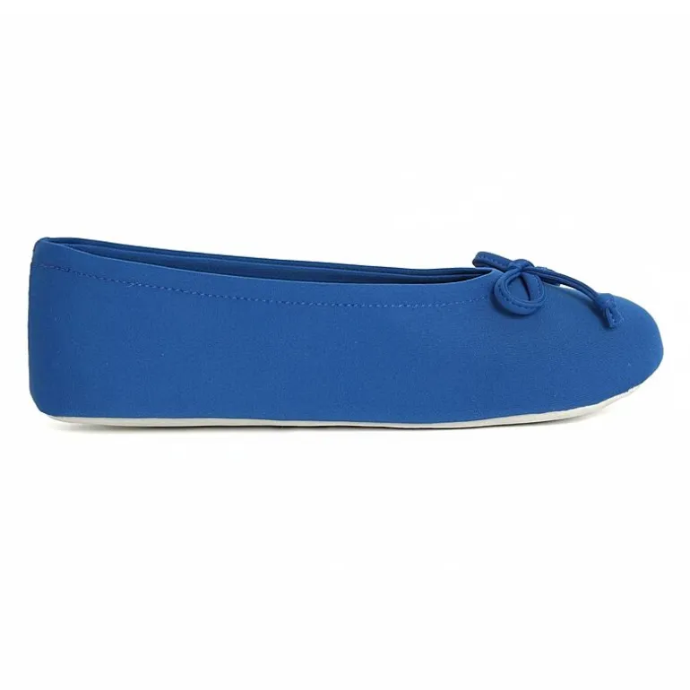Isotoner Spandex Womens Ballerina Slippers