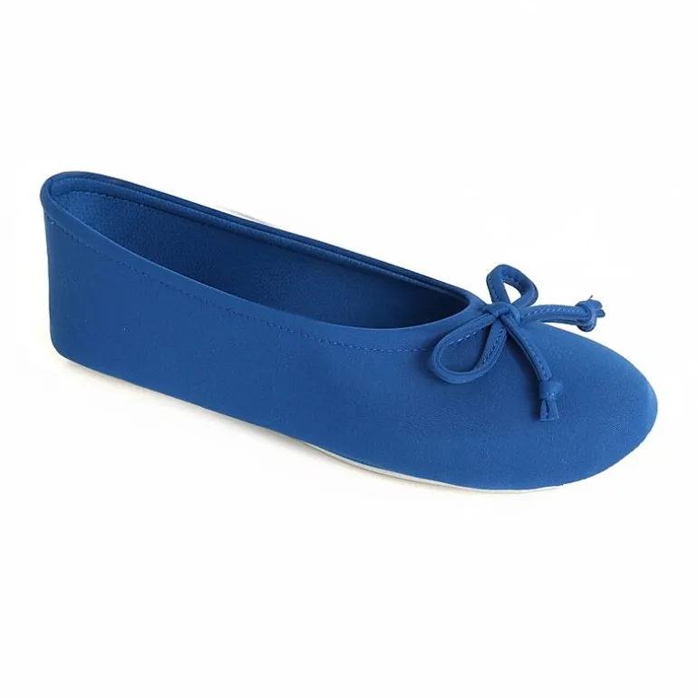 Isotoner Spandex Womens Ballerina Slippers