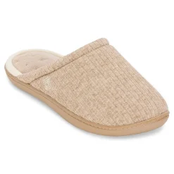 Isotoner Sweater Knit Womens Ballerina Slippers
