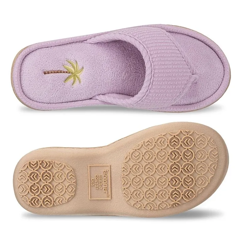 Isotoner Womens Slip-On Slippers