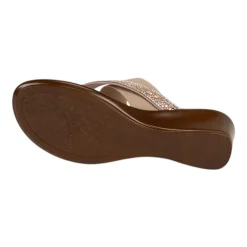 Italiana By Italian Shoemakers Womens Jase Wedge Sandals