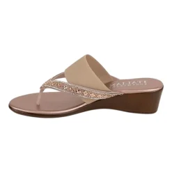 Italiana By Italian Shoemakers Womens Jase Wedge Sandals