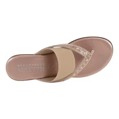 Italiana By Italian Shoemakers Womens Jase Wedge Sandals