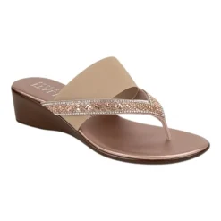 Italiana By Italian Shoemakers Womens Jase Wedge Sandals