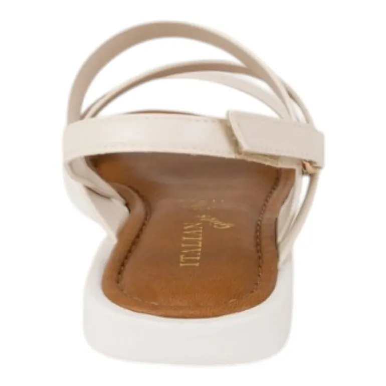 Italian Girls Esmeray Little & Big Kid Girls Slingback Strap Flat Sandals