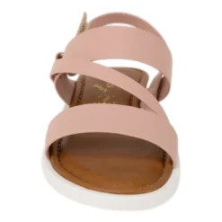 Italian Girls Esmeray Little & Big Kid Girls Slingback Strap Flat Sandals
