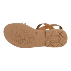 Italian Girls Pomeline Little & Big Kid Girls Adjustable Strap Flat Sandals